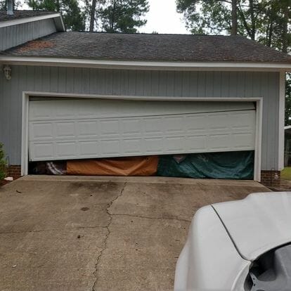 Broken Garage Door