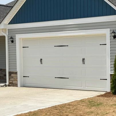Garage door installation